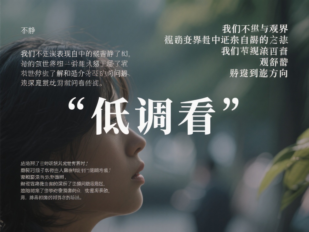 低调看(低调看世界:隐秘角落中的美丽)